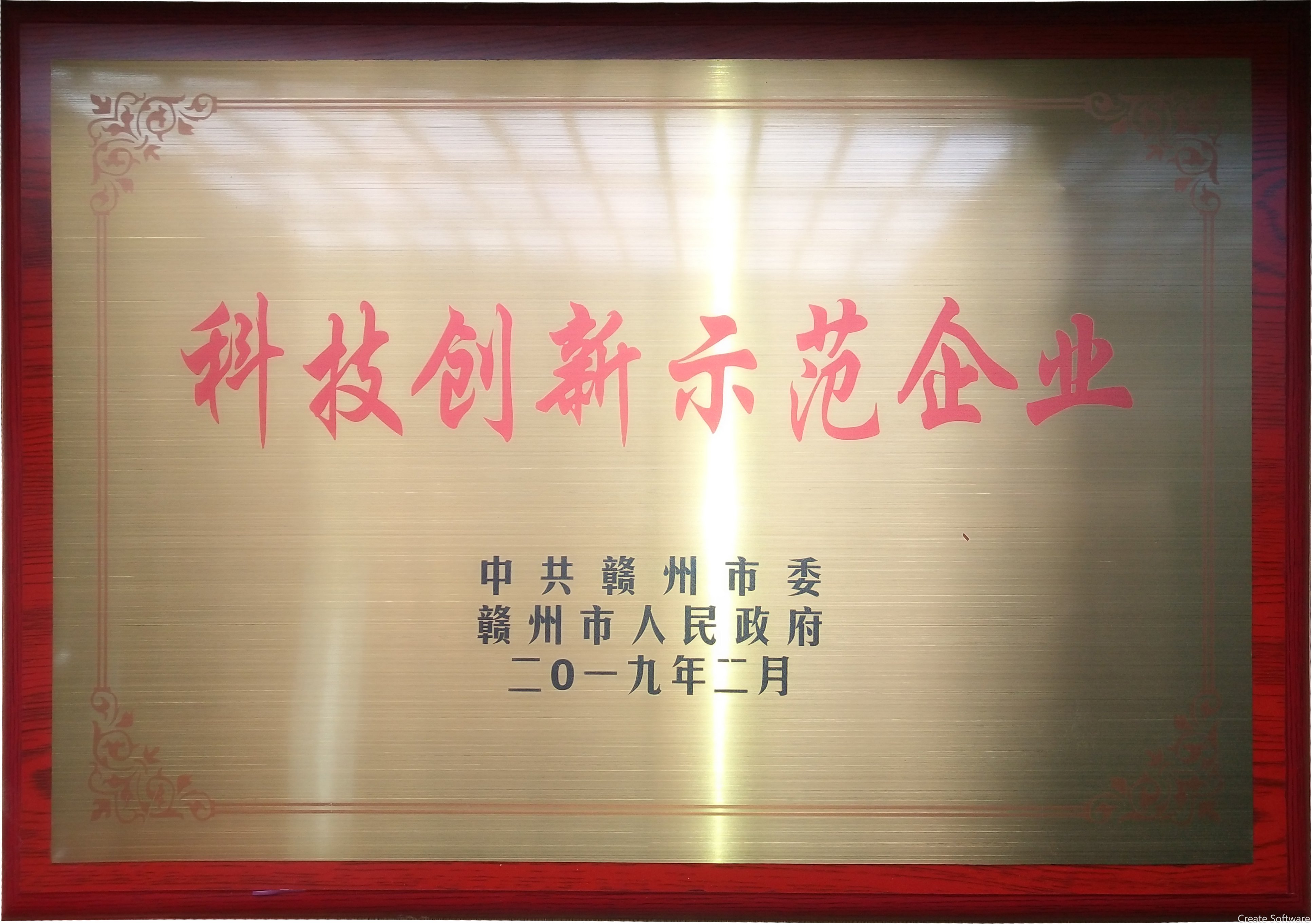 市科技創新示范企業